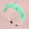Fashion Chiffon Flower Headbands Plastic Teeth Hairbands Baby Girls Headbands Children Kids Floral Hairband Hair Accessories Set