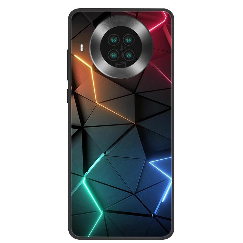 

For Cubot Note 20 Pro Case Silicone Cat Painted Soft Black Cover for Cubot Note20 Pro Cover TPU Coque Protective Note 20Pro Capa Cubot Note 20