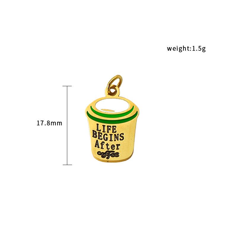 Diy Accessories Pendant Earrings Pendant Cartoon Rabbit Strawberry Cherry Milk Carton Necklace