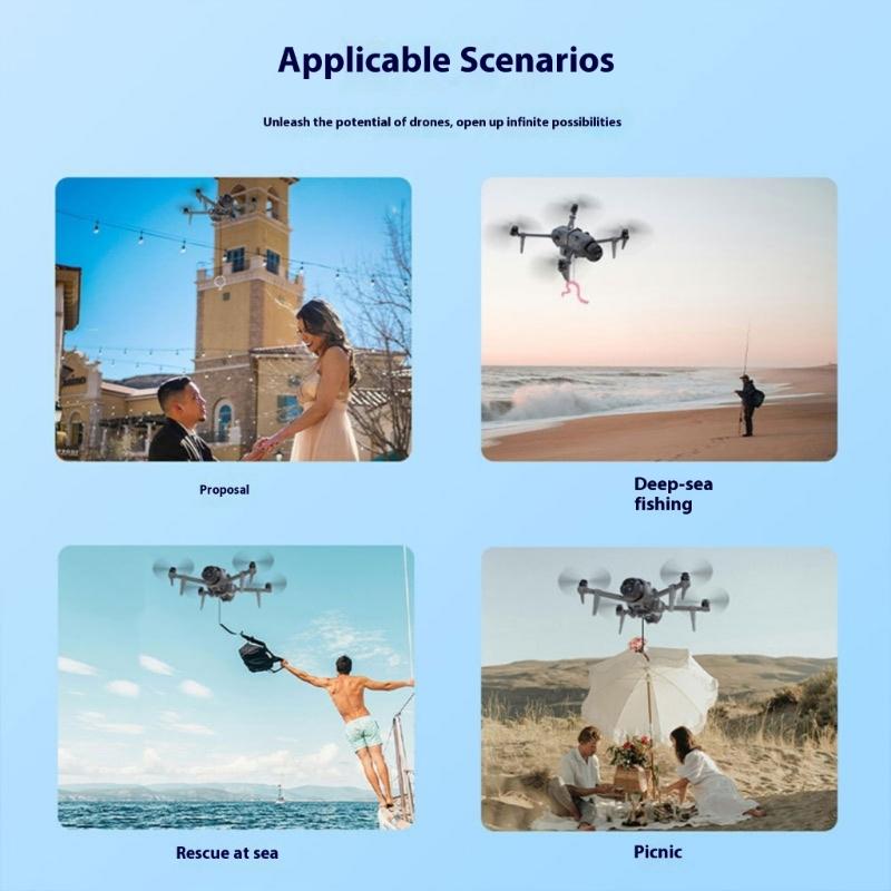Airdrop Device for Drones Accessories Payload Delivery Transport Device Fishing Drones for Wedding Fishing Baits