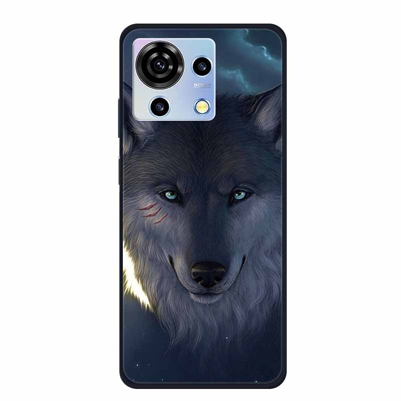 For ZTE V50 Vita Phone Case TPU Soft Back Cover Cartoon Luxury Silicone Phone Cases for ZTE Blade V40 V 40 50 Vita Animal Funda