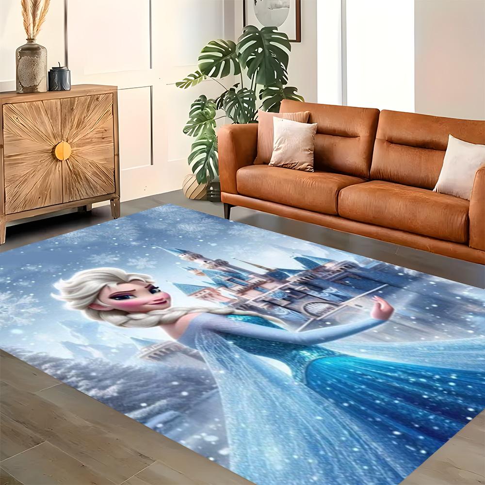 Frozen Adventure rug for Living Room, Bedroom, Study Room, Hallway Decoration, Perfect for Home Decoration or Holiday Gifts