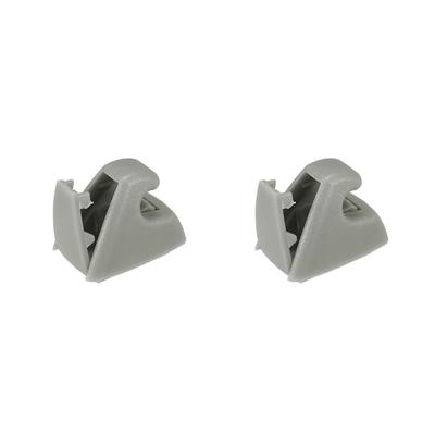 2x Šedý Držák Sluneční Clony Podpůrná Spona Pro Chevy Silverado 1500 Tahoe 15882854
