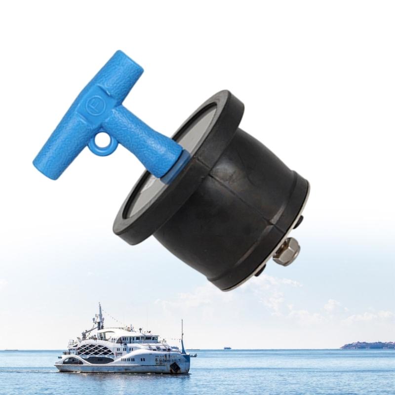 Aluminum Marine Deck Drain Plug For Boats And Yachts Vessels Sailboats With Corrosion Resistance And Easy Installation
