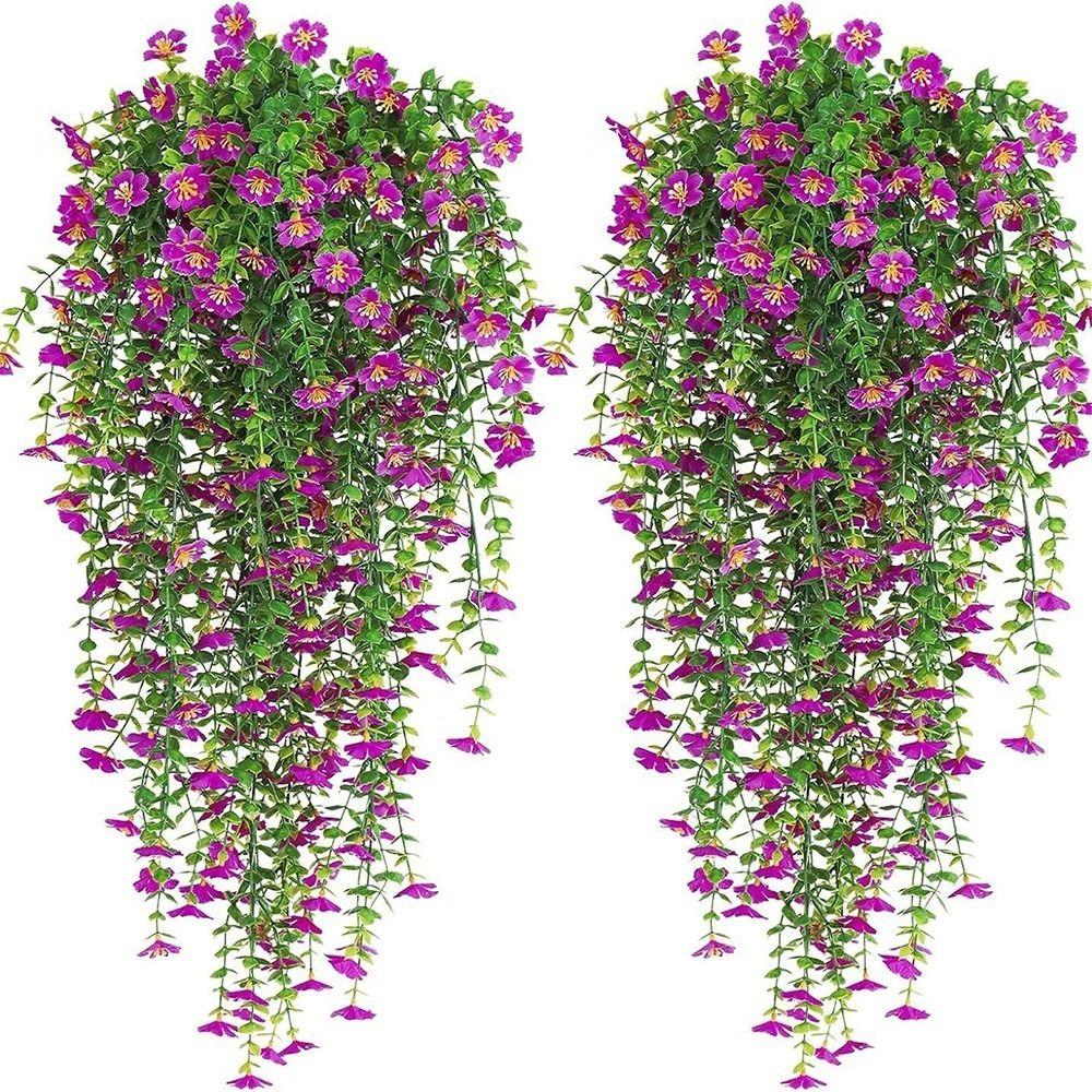 Silk Faux Eucalyptus Leaves Accessories Wall Hanging Ornament  Indoor Outdoor