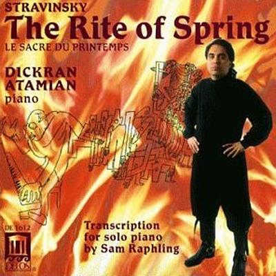 CD IGOR STRAWINSKY - Le Sacre du Printemps: Klaviersolo DE1612 Delos 1999 US Klassik Gebraucht