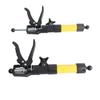 2 Set Cabinet Jack Alloy Steel 30 To 59cm Adjustable Support Rod with Base 40kg Bearing Yellow