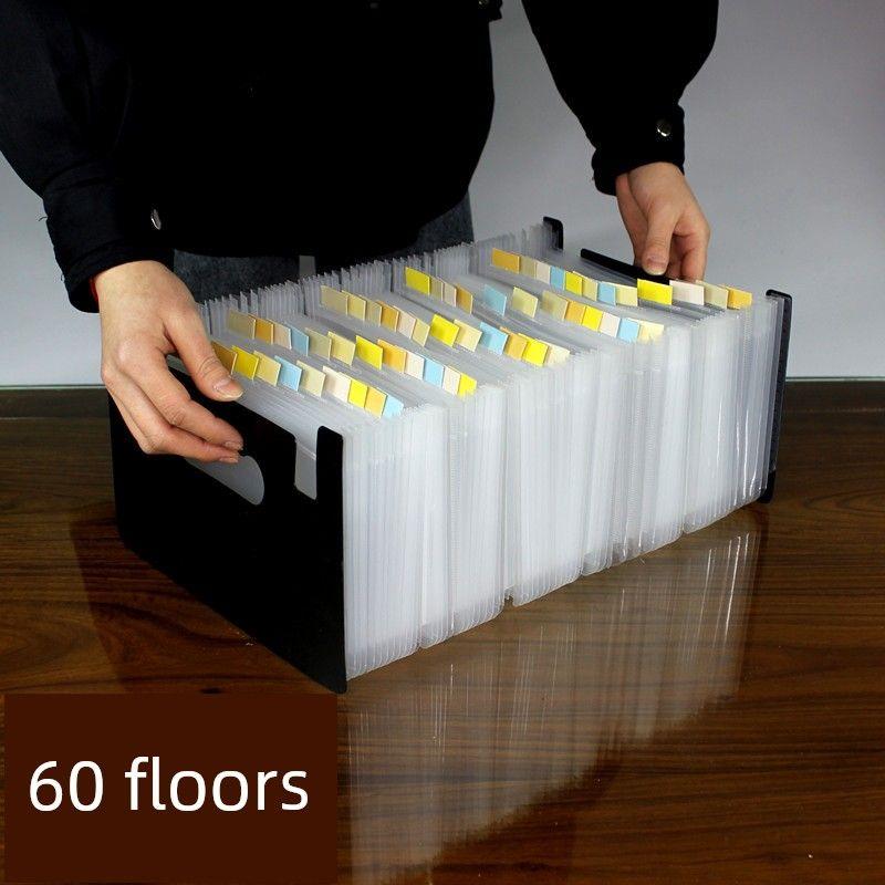 A5 Folder Document Invoice Storage Box Receipt Bill Cheque Consumption Note Delivery Note Voucher List Classification Storage