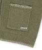 MAHAGRID Stitch Zip-Up Knit Khaki(Mg2Fsmk680A)