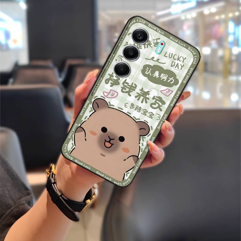 Dirt-resistant Graffiti Phone Case For Tecno Camon40 Pro 4G/5G/CM6/CM7 Waterproof Cartoon Cute Couple TPU Shockproof