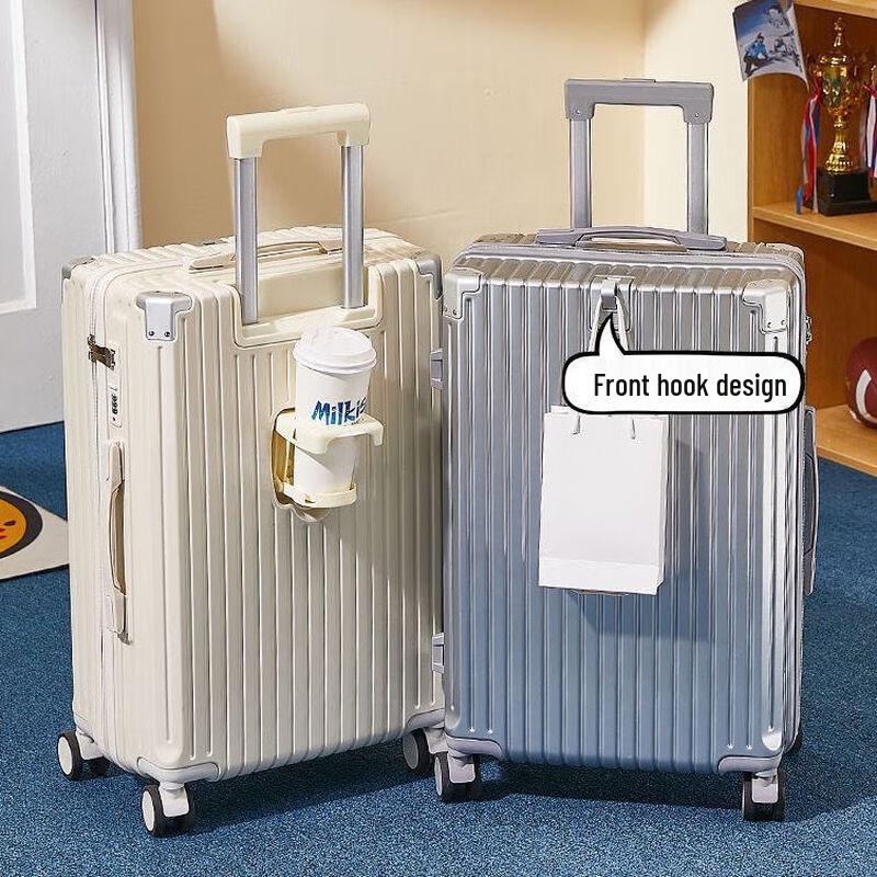 Zuoyou Multi-functional Hardside Spinner Luggage 24 inch