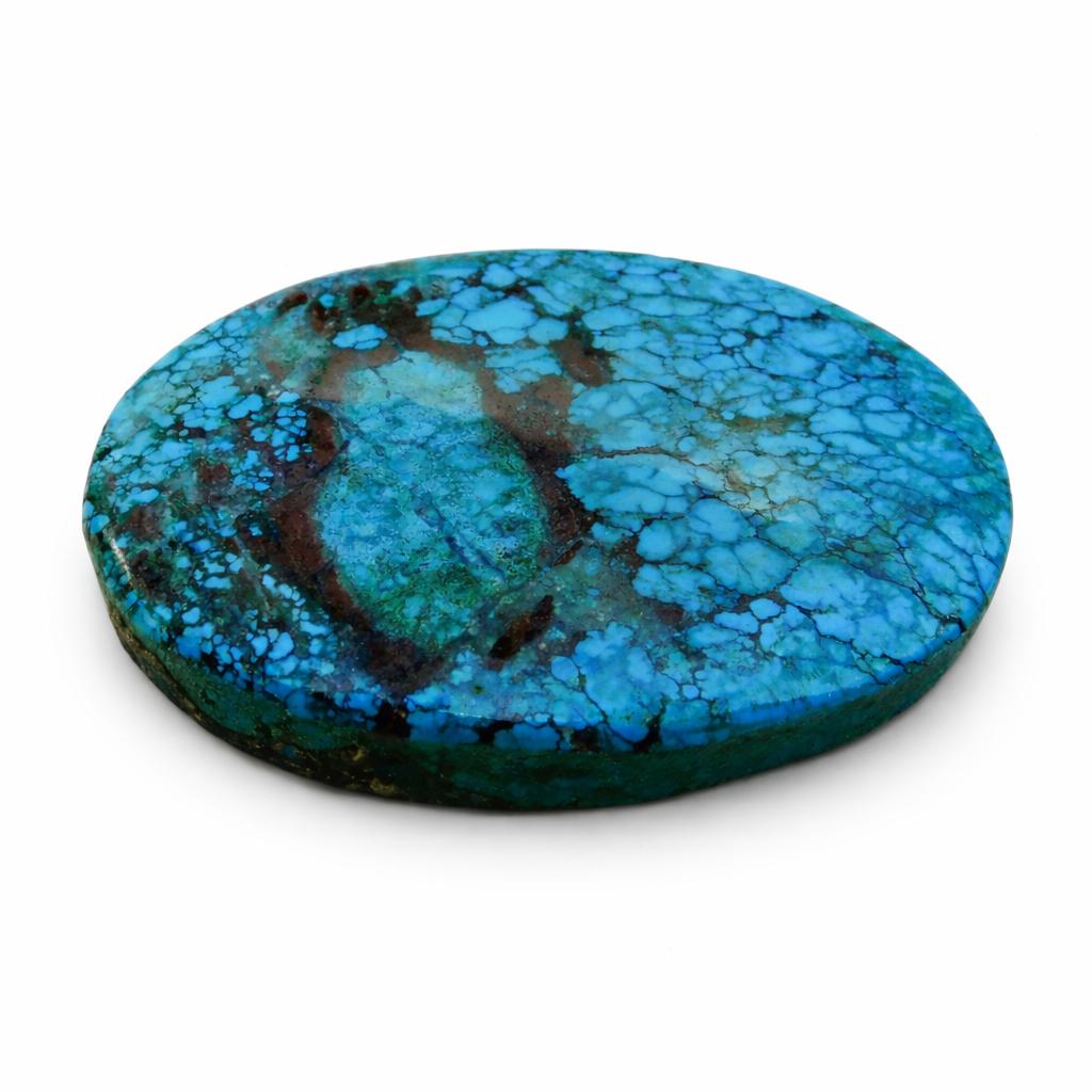 Oval Shape 65.65 Ct Natural Perfect Blue Turquoise Loose Gemstone CERTIFIED