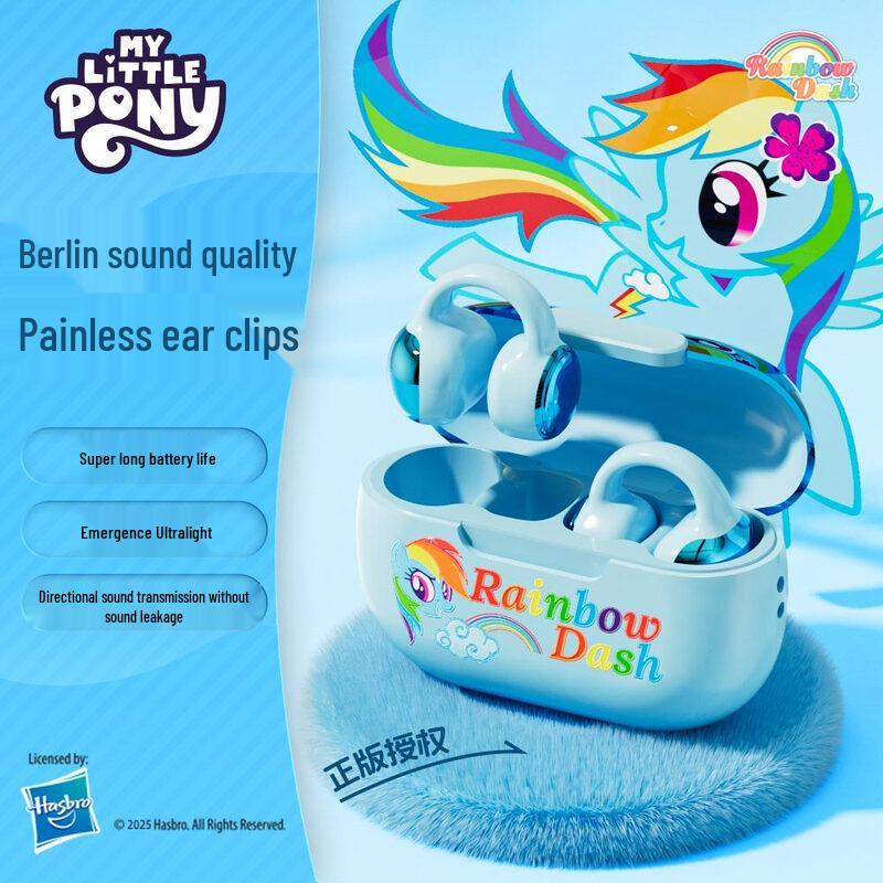 My Little Pony Clip-On Open-Ear Bluetooth Earbuds