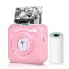 A6 Mini Pocket Printer HD 304DPI Wireless BT Thermal Printer Picture Photo Label Memo Notes Journal Receipt Paper