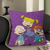 Cartoon Funny R-Rugrats Pillow Gift Home Office Decoration Bedroom Sofa Car Cushion Cover Case 45X45