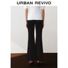 UR Women's Solid High-Waist Flared Pants
