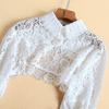 Chiffon False Collar Lace Sunscreen Cardigan Cute Clothes Accessories  Girl