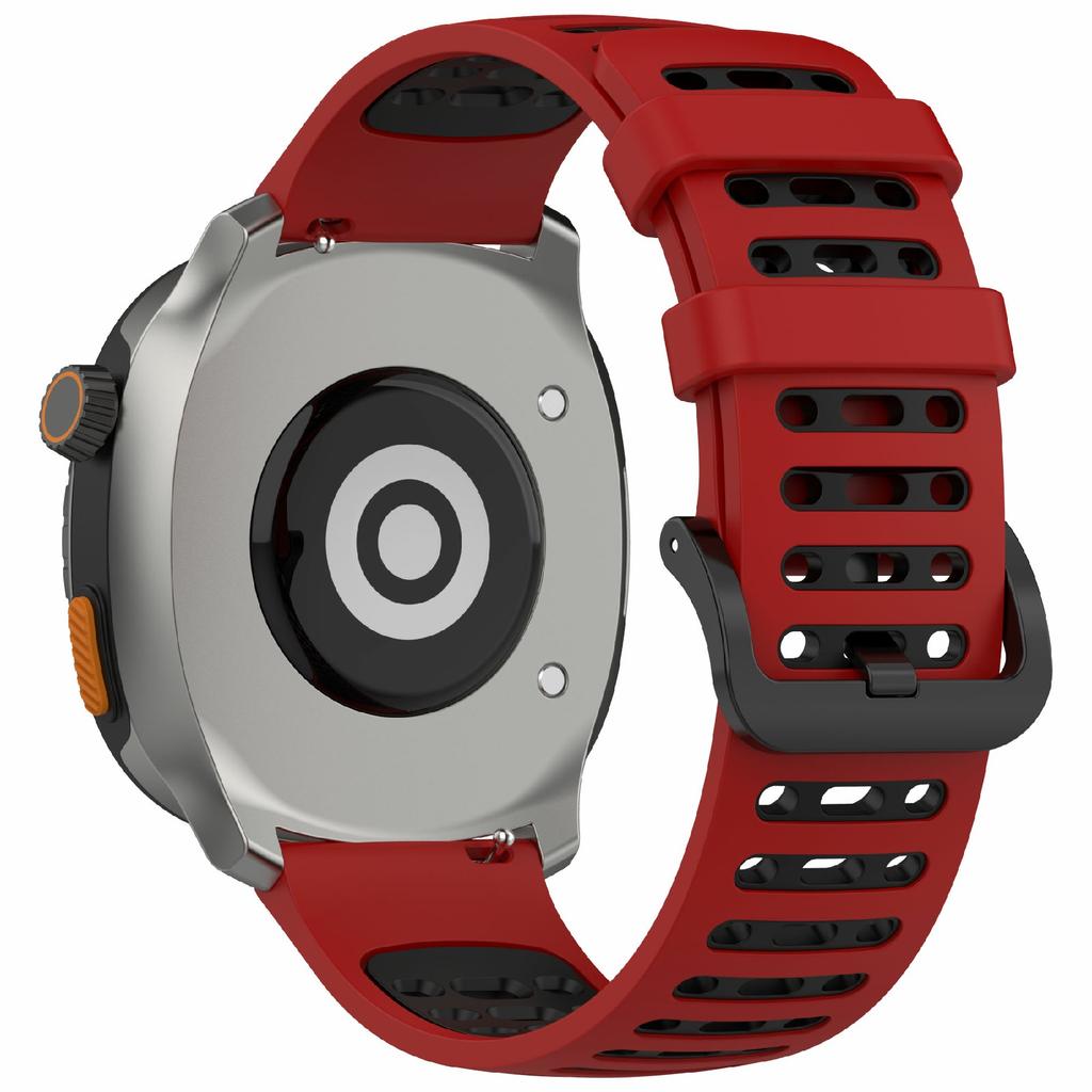 22mm Silicone Watch Band for Xiaomi Watch S4 Sport/Keep Watch Pilot 1/Samsung Galaxy Watch3 45mm Sport Strap