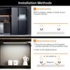 LED Motion Ultra Thin Sensor Nachtlicht Stufenloses Dimmen Kabelloses USB Unter Fernbedienung Schrank Lichter