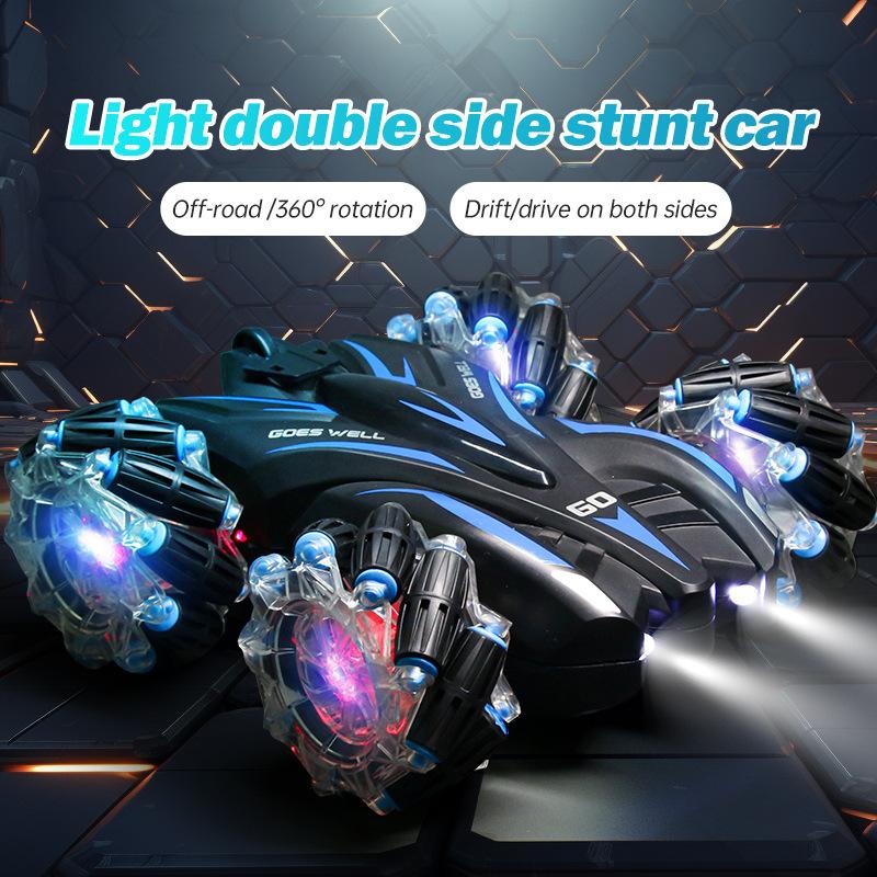 Gesture Induction Remote Control Car Double-sided Drift Stunt Car Children's Toys 4x4 Off-road Vehicle