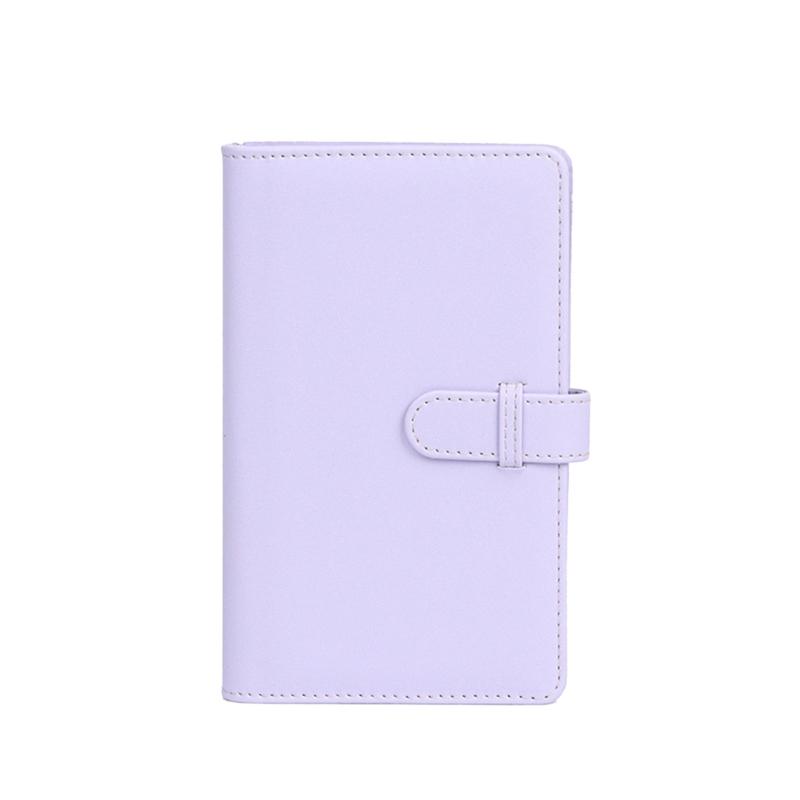 108 Pockets 3in Mini Photo Album Portable 3" Photocard Holder Multipurpose Mini Cards Container For Outdoor Traveling Camping