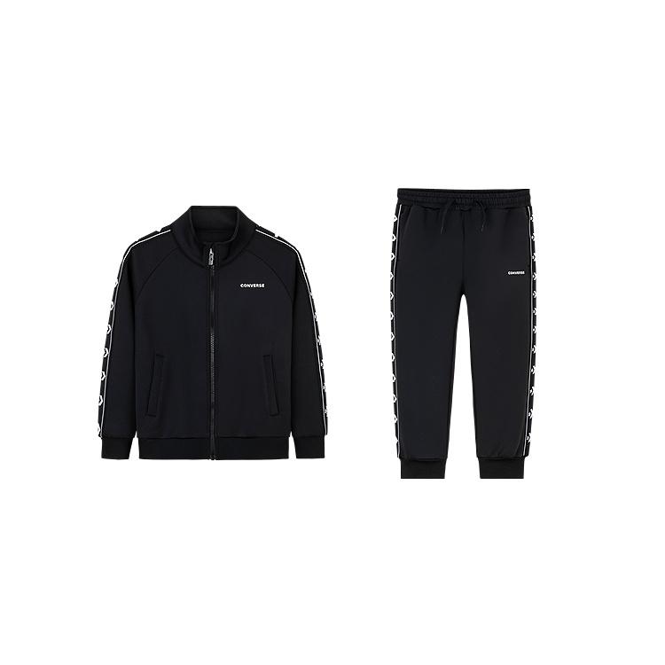 Converse Casual Sportswear Jet Black Children Aged 3 7 Years Old CV2512749 110/52 (4)