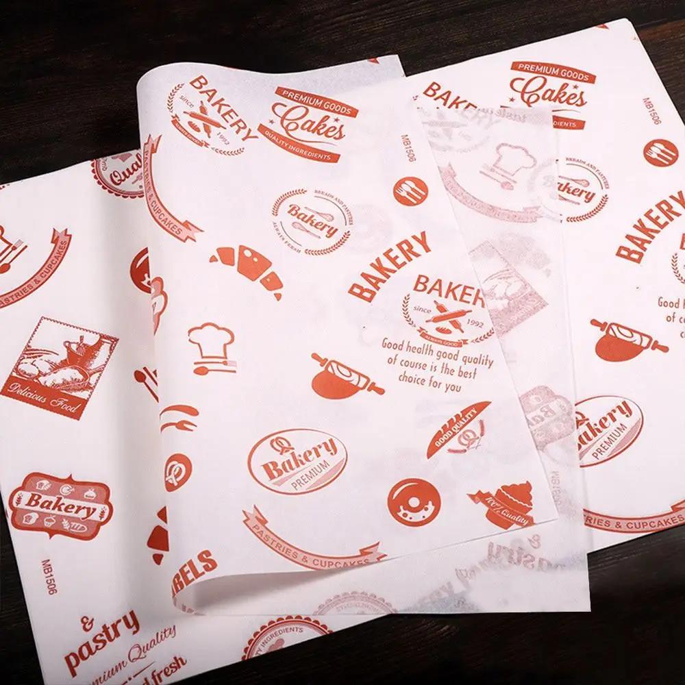 Food Wrappers Paper Newspaper Style Wrapping Paper Non-stick Wrapping Paper Wax Paper Oil-proof Baking Paper Food Packaging