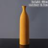 High quality ceramic vase for home decoration, living room, bedroom, dining room, table top decoration, yellow, gray, black