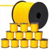 12X Maurerleine 100M X 2Mm Gelb