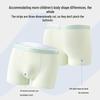 Teen Boys' Antibacterial Breathable Cotton Boxer Briefs for Adolescent Development