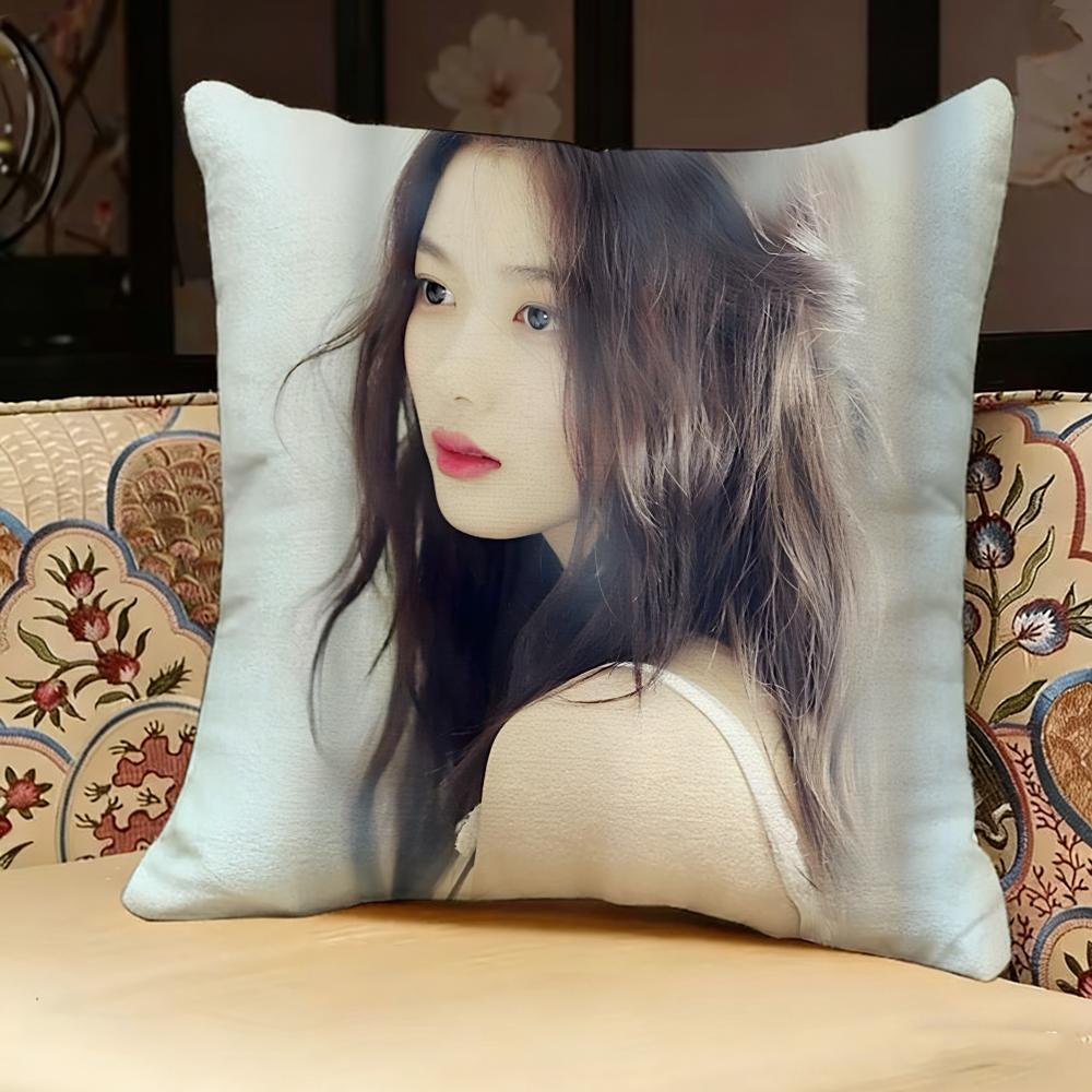 Kim Y-yoo-jung Actor Pillow Case Pillowcase, Double-sided Printed, Sofa Cushion, Bedroom Headboard Pillow