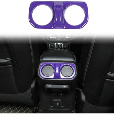 Purple Rear Air Conditioner Vent Frame Trim Decor for Jeep Wrangler JL JT 2018+