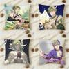 Pc OOlivine Nu Carnival Doublesided Printed Square Decorative Cushion Cover for Sofa Living Room Home Decor