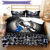 3pcs Football Team (29) Design Cover Set - HD Printed Bedding with 1 Cover and 2 Pillowcases - Perfect for Home and Dorm Decor