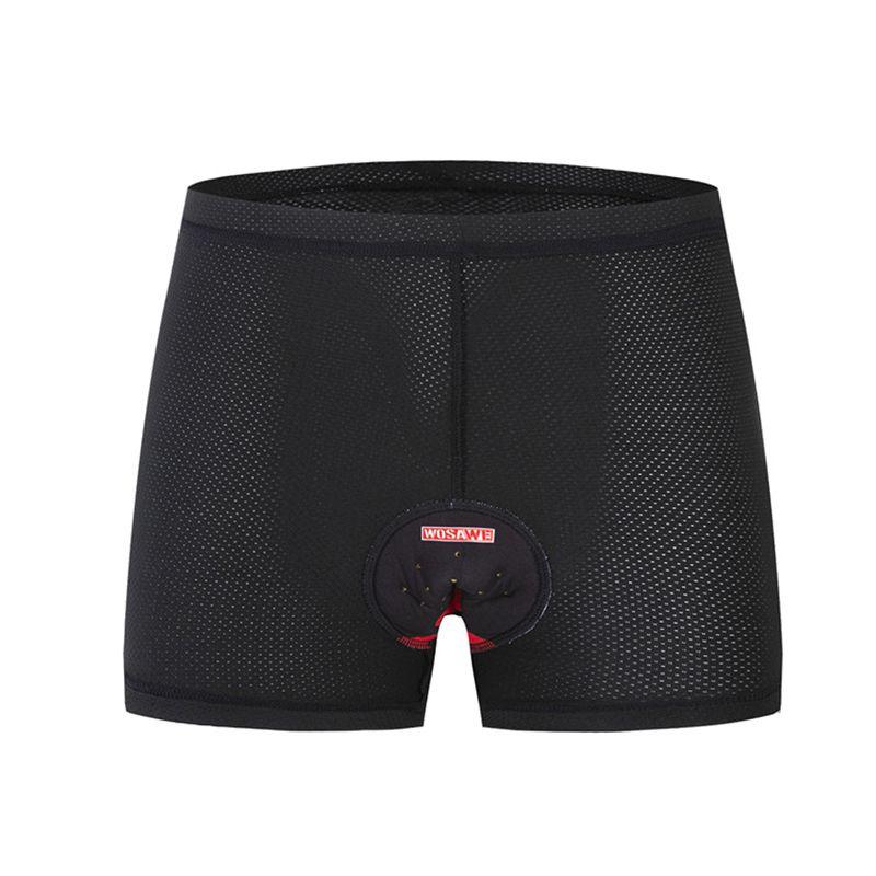 Ropa interior de ciclismo para hombre con acolchado 3D de gel de primera calidad y tejido de malla de alta elasticidad