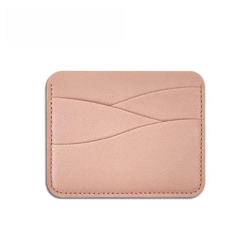 Solid Color Mini Card Holder Multi-functional Ultra-thin Credit Card Holder Slim Small Coin Purse Student