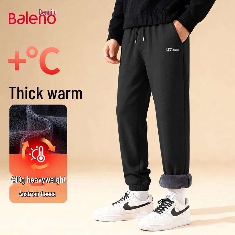 

Baleno Men s Fleece-Lined Jogger Pants L