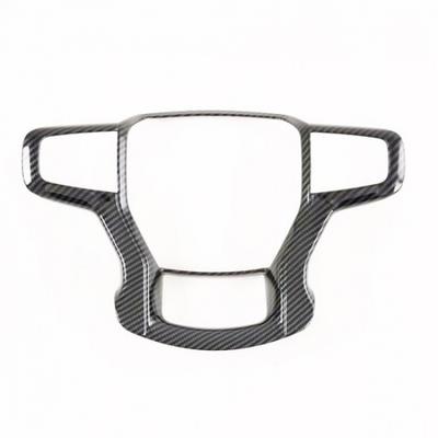 For Chevrolet Blazer 2019-2022 ABS Interior Steering Wheel Cover Trim Molding