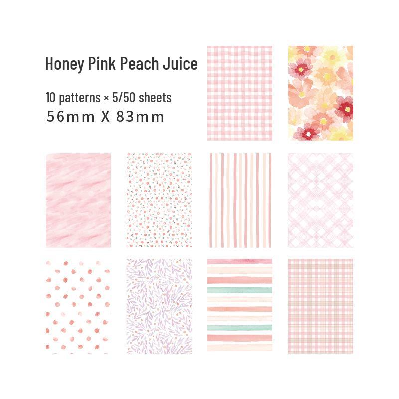 Korean-Style Retro Collage Paper & Sweet DIY Decoration Sticky Notes