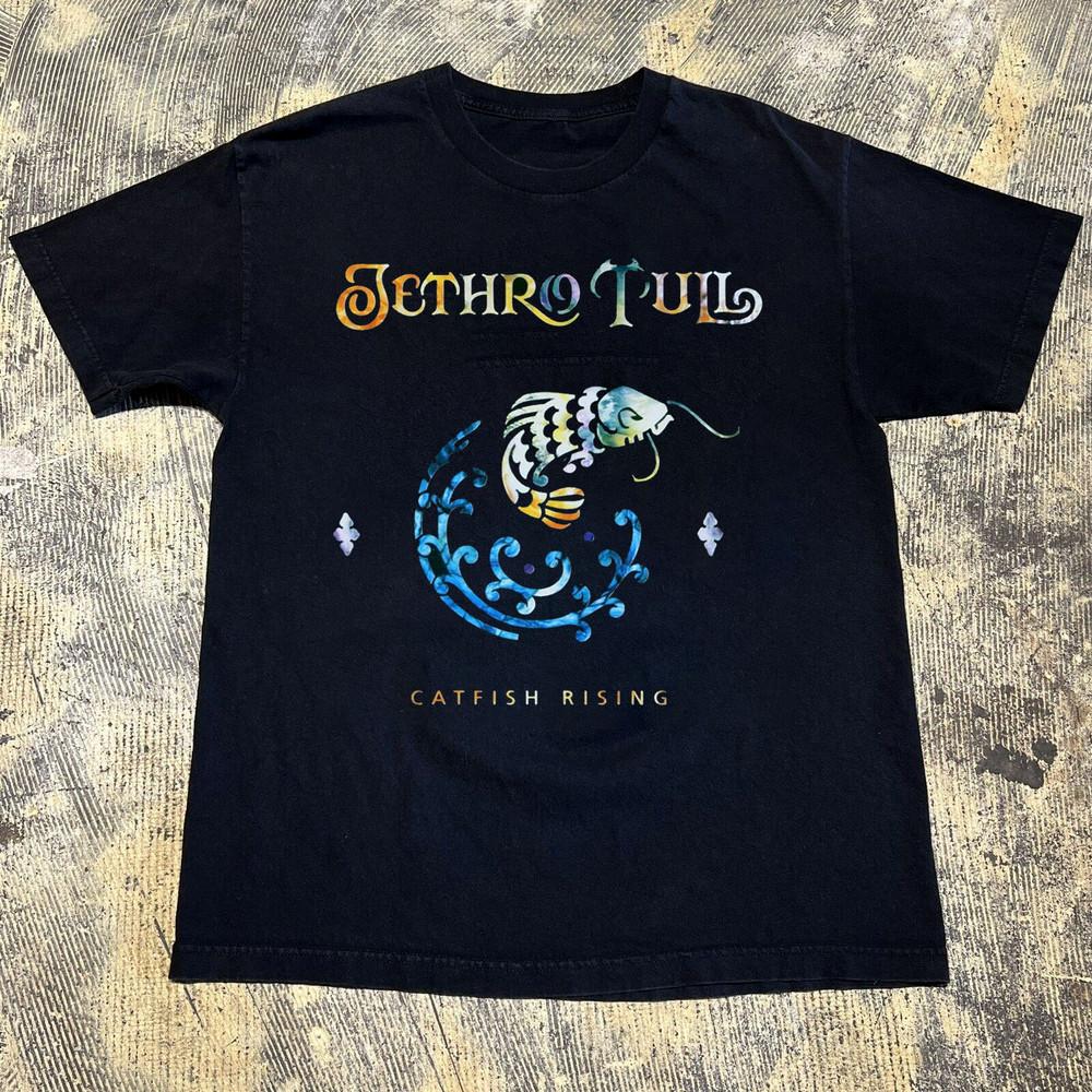 

Jethro Tull Band Catfish Rising Tour Unisex T-Shirt Full Size S To 5XL MK088 Unisex T-Shirt XXXXL