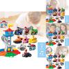 Colorful Dog Pull Back Bus Toy Set For Kids Ideal For Crawling And Learning Skills