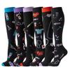 Cross-border Over-the-Knee Compression Yoga & Sport Socks Set