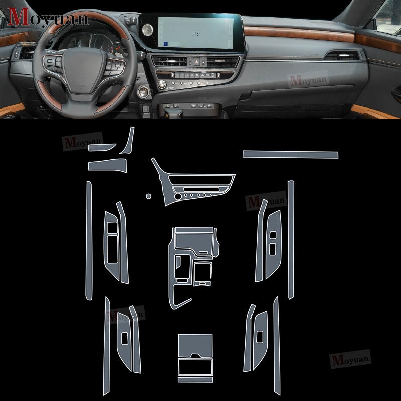 For Lexus ES 300 350 - Gearbox Panel Navigation Screen Automotive Interior TPU Protective Film Anti-Scratch Sticker