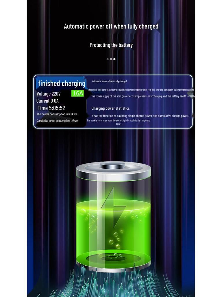 BYD Home Portable Electric Vehicle Charging Gun - Ground-Free Baotong