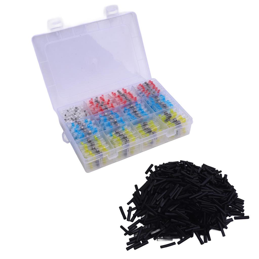 Heat Shrink Solder Seal Wire Connector Waterproofing Electrical Self Soldering Butt Splice Wire