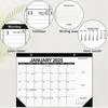 Wall Calendar .1~2026.6 18 Months Hanging Calendar Agenda Organizer Schedule Planner Calendar Itinerary Note Memo