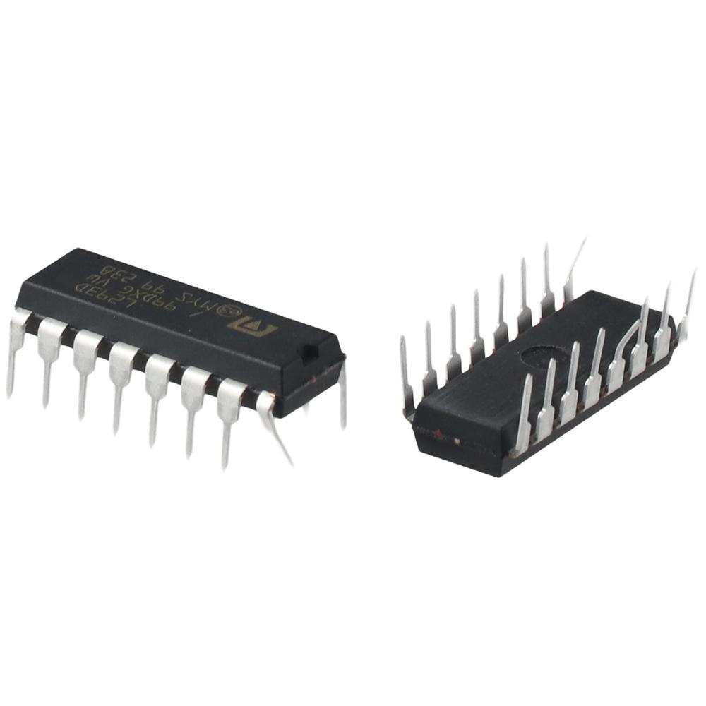10pcs 1.2A Channel 16-pin IC Stepper L293 L293D Chip Bidirectional Driver  Electronic Components