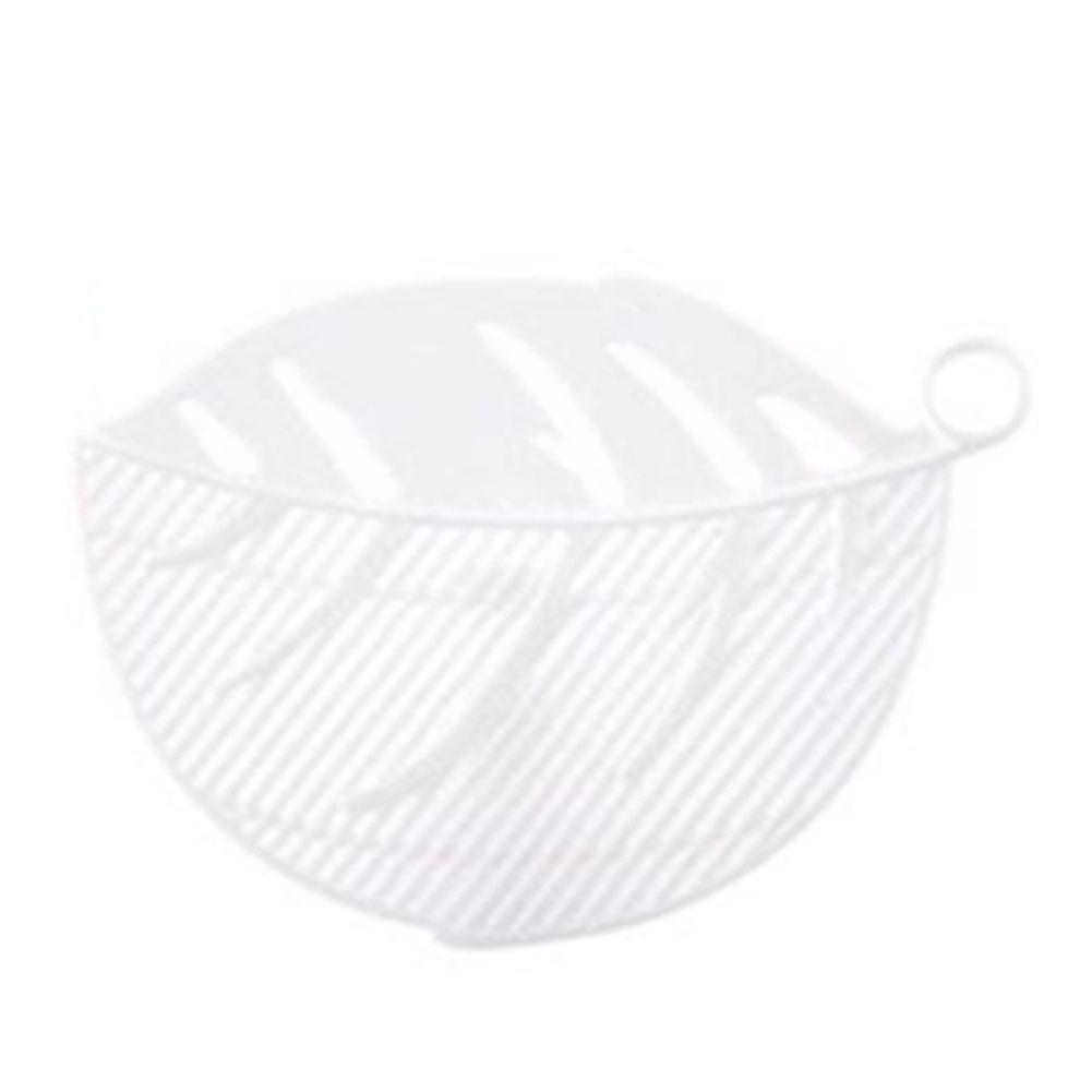 Leaf Shape Rice Washing Sieve Snap-in Type Plastic Draining Board for Noodles Fruits Vegetables
