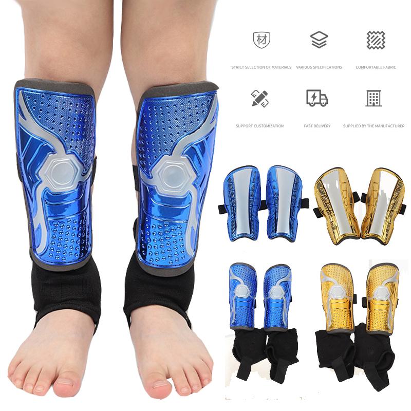 2Pcs GoalKeeper Shin Guard Youth Children Anti-Collision Football Shin Pads Thicked Soccer Training Games Racing Calf Guard 1