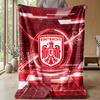 Eintracht Frankfurt Football Print Flannel Blanket, Soft Warm Lightweight Throw Blanket for Sofa Bed Camping